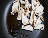 ヤマドリタケモドキとハムと玉葱のソテー作り方5写真