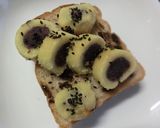 和菓子　on　ぶどうパン　甘塩トースト作り方4写真