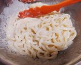 簡単すぎてごめん♡たらこ(明太子)うどん作り方2写真