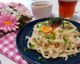 簡単すぎてごめん♡たらこ(明太子)うどん作り方3写真