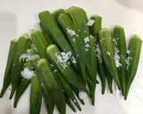 簡単！オクラのおかかマヨ醤油♡作り方2写真