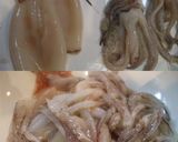イカ＆香草＆青唐のオイスターソース炒め作り方1写真