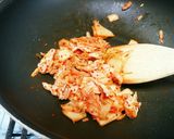 キムチ炒飯作り方4写真