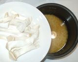 鶏肉黒酢の炊き込みご飯♪簡単炊飯器作り方7写真