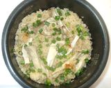 鶏肉黒酢の炊き込みご飯♪簡単炊飯器作り方11写真