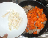 粒マスタード煮物♪簡単豚肉大根人参蓮根作り方9写真