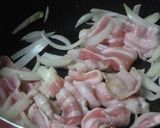 豚バラ梨ソース炒め♪梨ソースがからまる♪作り方4写真