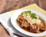甘辛照りたまチキン作り方4写真