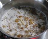 朝夕♪美味♪簡単♪なめこ青じその味噌汁作り方2写真