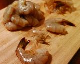 海老とマッシュルームのトマトパスタ作り方1写真