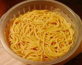 海老とマッシュルームのトマトパスタ作り方14写真