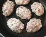 豆腐とイワシのふわふわハンバーグ作り方5写真