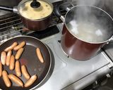 明太子パスタ（夏は冷製でも）作り方1写真