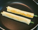 アスパラクリチのきぬ練りおあげ巻き作り方7写真
