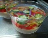 彩り野菜と豆乳の寒天寄せ作り方7写真