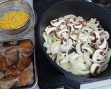 鶏肉とコーンのカレークリーム煮作り方4写真