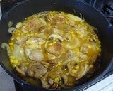 鶏肉とコーンのカレークリーム煮作り方7写真