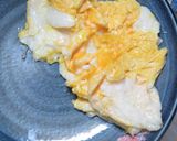 サッと作れ美味ニラ卵と日本蕎麦の焼きそば作り方4写真