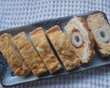 ちくわが丸ごと入った、たまご焼き(^^♪作り方5写真