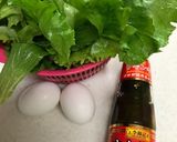 レタスの外葉で一品☆レタスと卵の炒め物作り方1写真