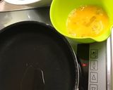 レタスの外葉で一品☆レタスと卵の炒め物作り方2写真