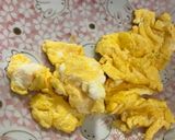 レタスの外葉で一品☆レタスと卵の炒め物作り方6写真