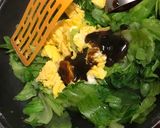 レタスの外葉で一品☆レタスと卵の炒め物作り方9写真