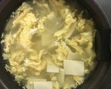 豆腐と玉子の白だしスープ作り方4写真