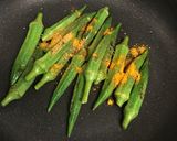 オクラの消費に☆オクラのカレー炒め作り方5写真