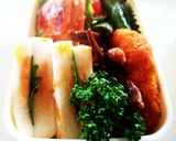 女子高生、男子学生、会社員の私弁当❤39作り方1写真
