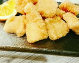 白だしで白身魚の竜田揚げ♡作り方3写真