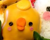 ハロウィンキャラ弁★モランとピヨピヨ★作り方5写真