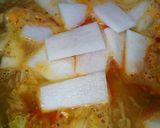 じゃがいもと厚揚げのツナキムチチゲ♥簡単作り方3写真