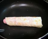 朝食に★簡単♪魚肉ソーセージのブリトー♪作り方3写真