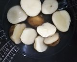 鮭の白子のクリーム煮作り方1写真