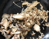 きのこと納豆の和風パスタ作り方1写真