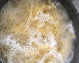 きのこと納豆の和風パスタ作り方4写真