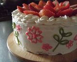 苺のデコレーションケーキ作り方10写真