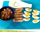 照り焼きチキンパン ソーセージパン作り方3写真