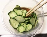 ご飯によく合う！キュウリのピリ辛お漬物作り方4写真