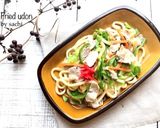 ナポリタン風焼きうどん作り方8写真