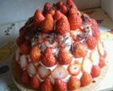 苺のデコレーションケーキ作り方12写真