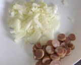 四角豆が手をつないでオムライス作り方2写真
