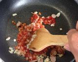 四角豆が手をつないでオムライス作り方3写真