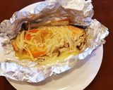 ご飯泥棒！鮭の味噌バターホイル焼き☆作り方7写真