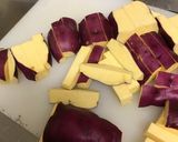 ステックポテトのアーモンドがらめ作り方1写真