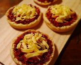 お手軽☆イングリッシュマフィンdeピザ作り方31写真