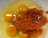 混ぜて焼くから簡単★具だくさんオムレツ作り方4写真
