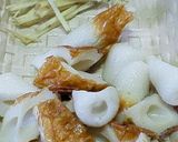 こんにゃく＆ちくわの甘辛炒め煮♪作り方2写真