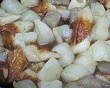 こんにゃく＆ちくわの甘辛炒め煮♪作り方3写真